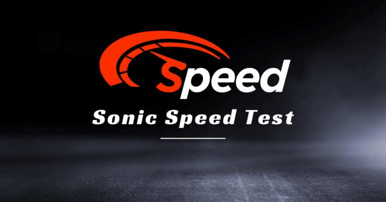 Sonic Speed Test Boost Your Web Browsing Experience